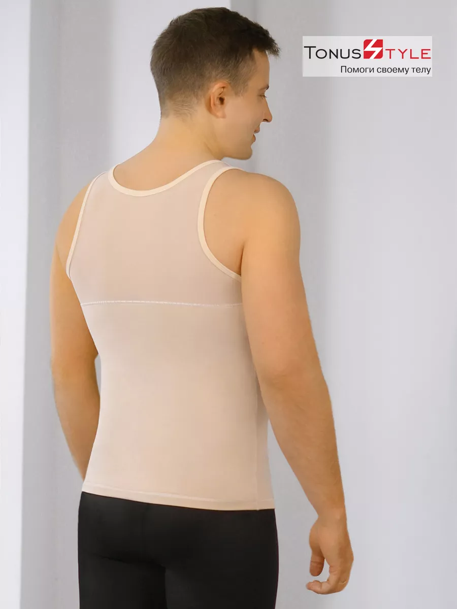 Майка корректирующая М6074 бежевый
