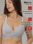 серый меланж/белый